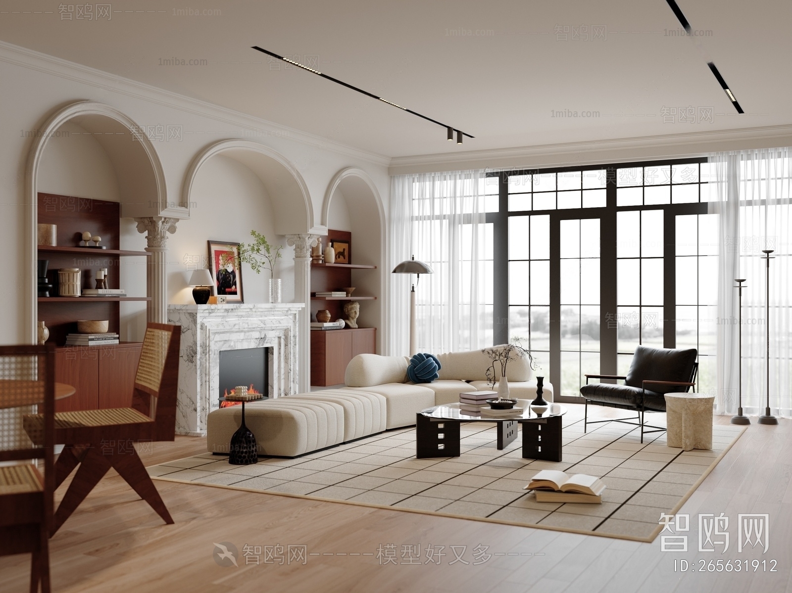 French Style A Living Room