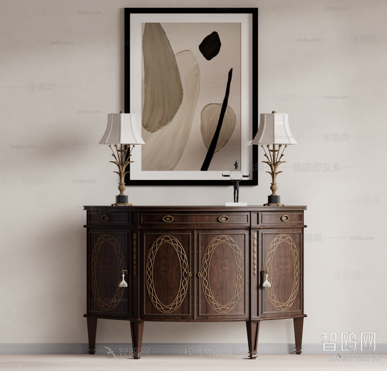 New Classical Style Decorative Cabinet