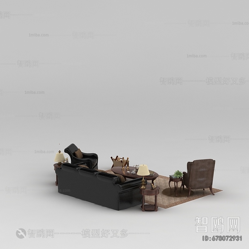 European Style Sofa Combination