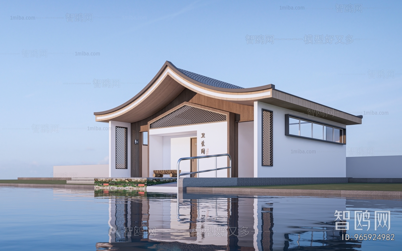 New Chinese Style Public Building