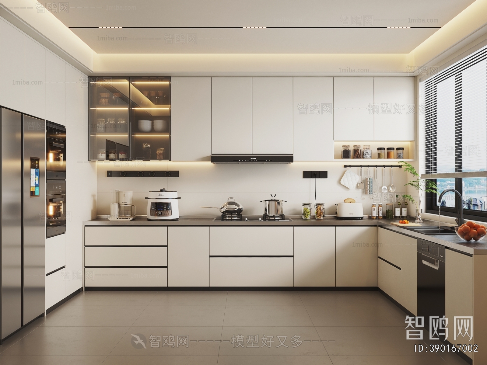 Modern The Kitchen