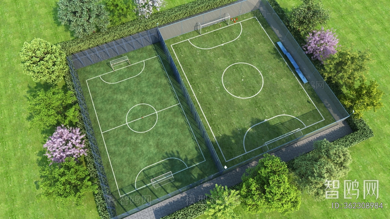 Modern Outdoor Sports Stadium