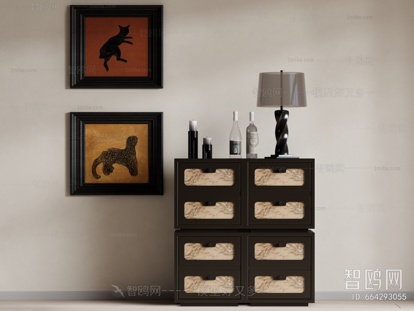 Modern Decorative Cabinet