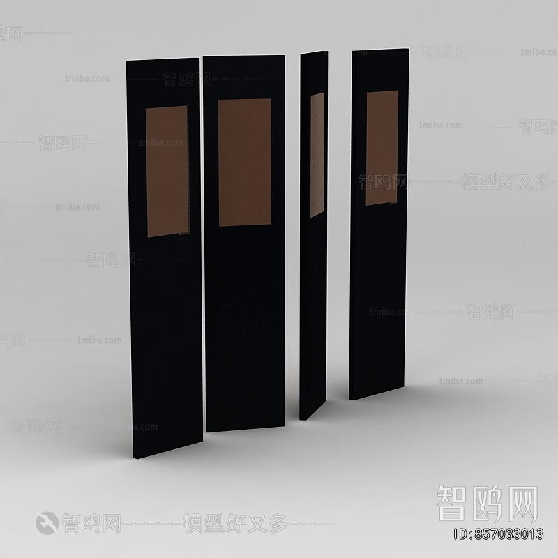 Chinese Style Wooden Screen Partition
