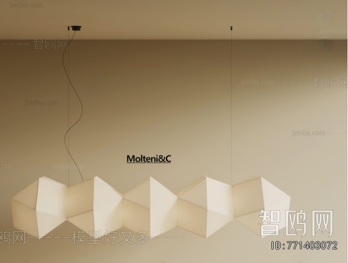 Modern Long Chandelier