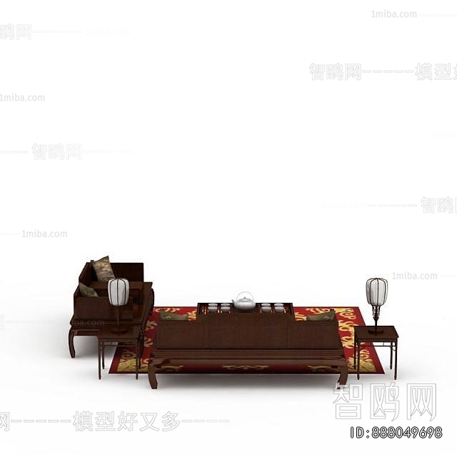 Chinese Style Sofa Combination