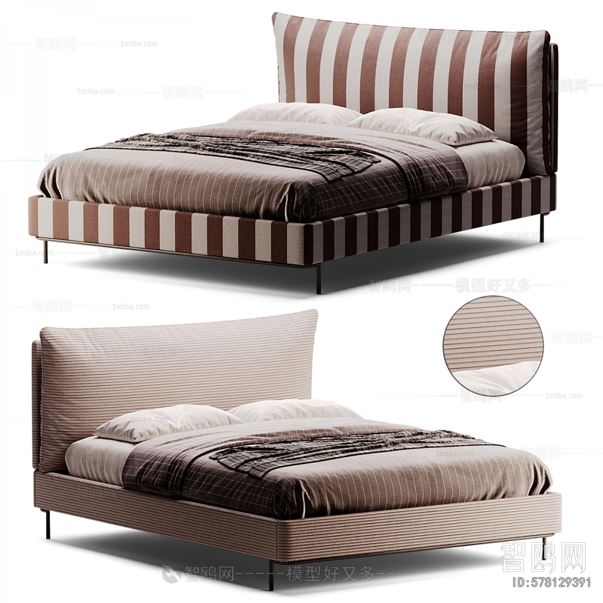 Modern Double Bed