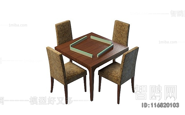 Modern Mahjong Tables And Chairs