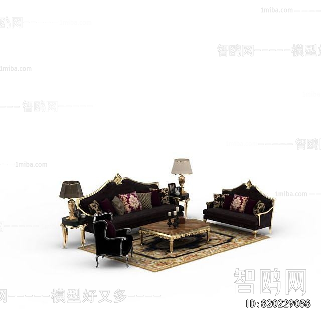 European Style Sofa Combination