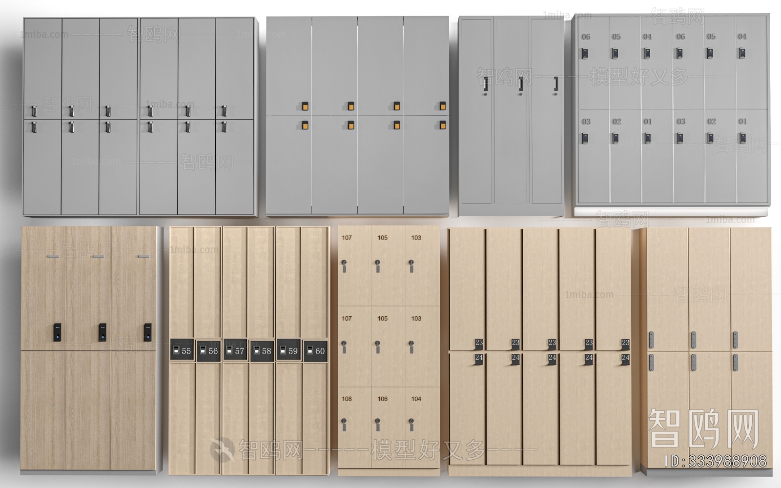 Modern Public Cabinet/lock Cabinet