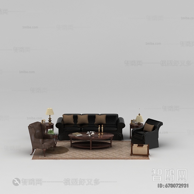 European Style Sofa Combination