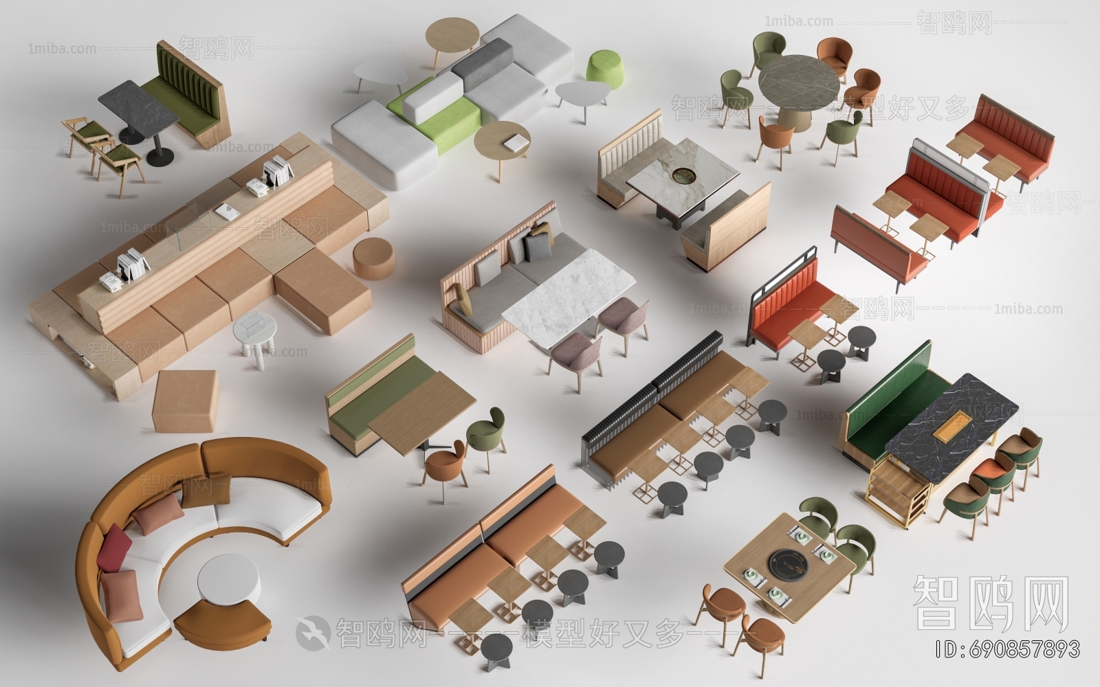 Modern Card Seat Sofa