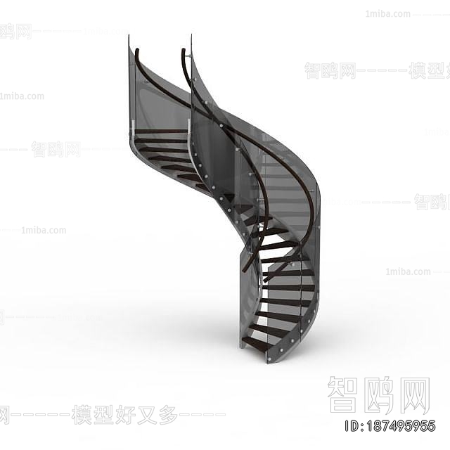 Modern Rotating Staircase