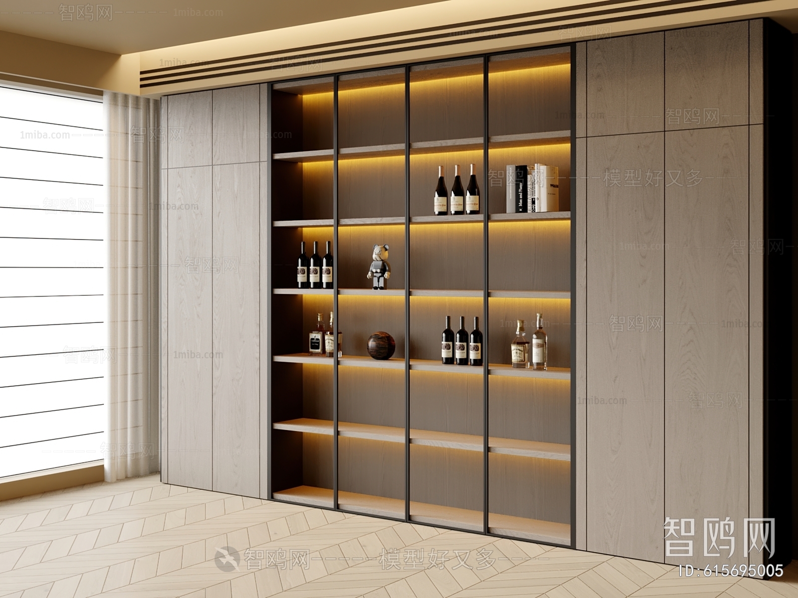 Modern Wine Cabinet