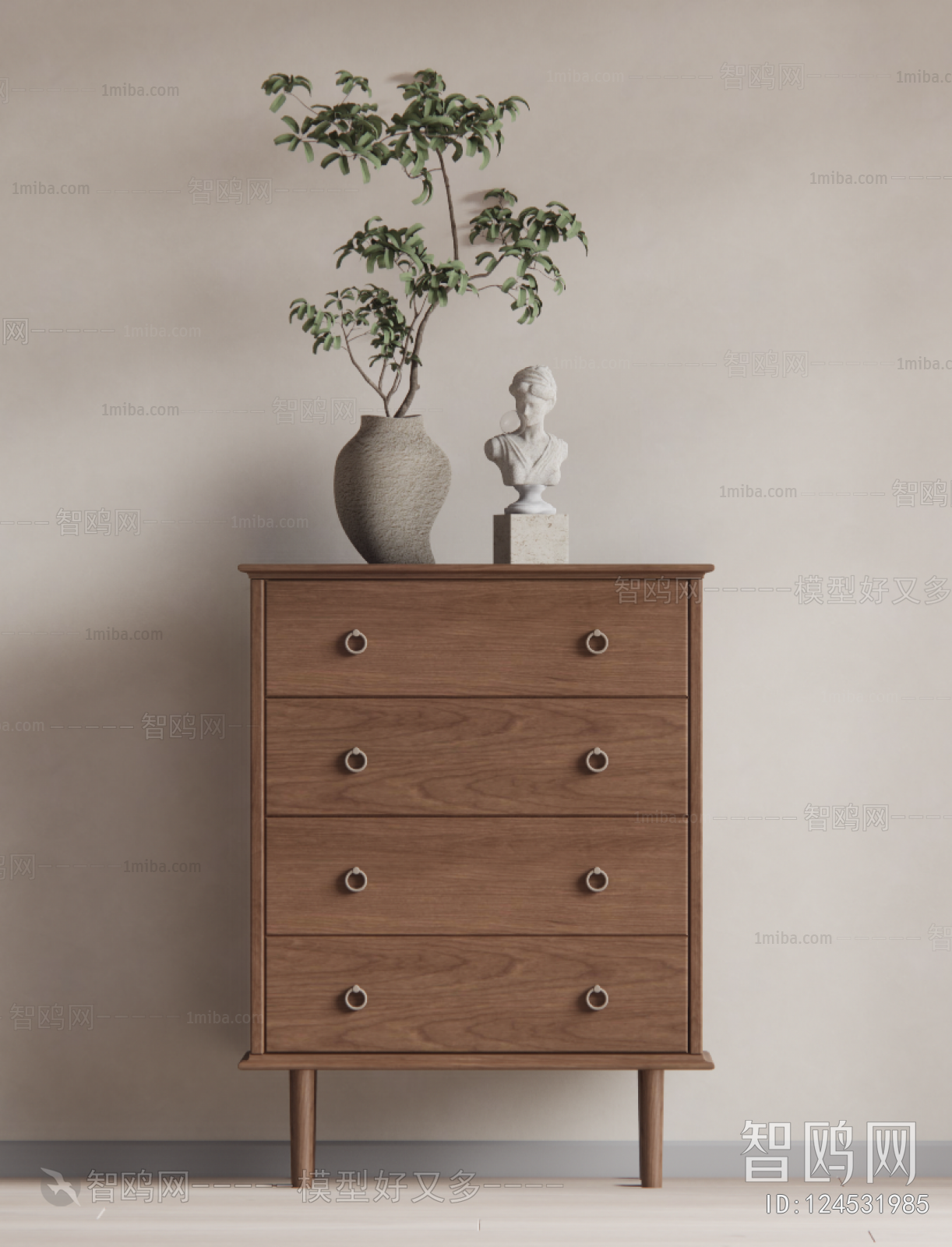 Nordic Style Chest Of Drawers