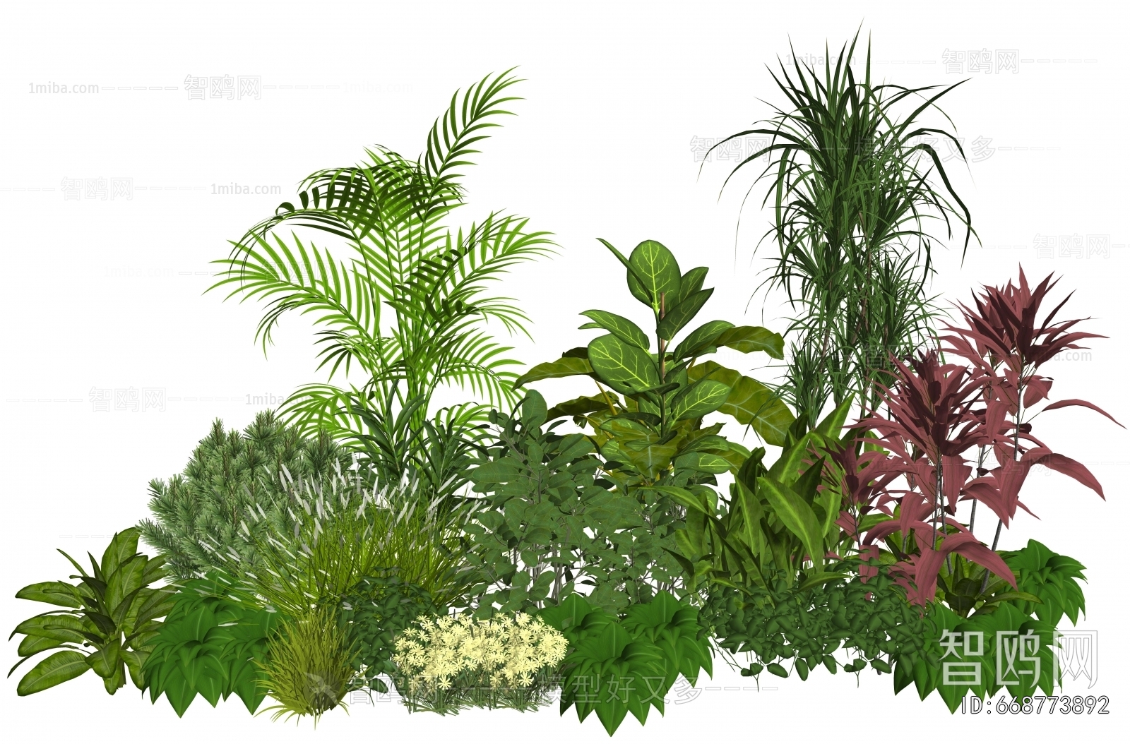 Modern Plant Pile