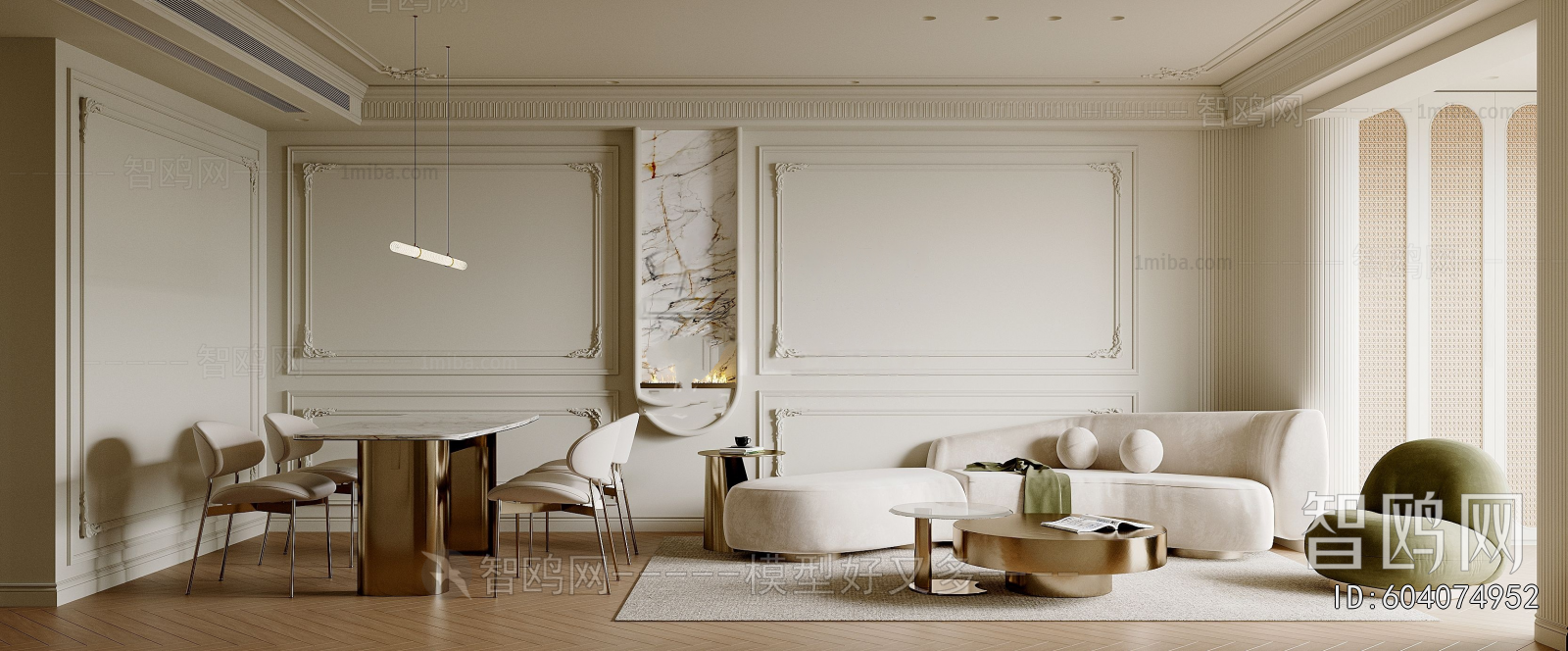 French Style A Living Room