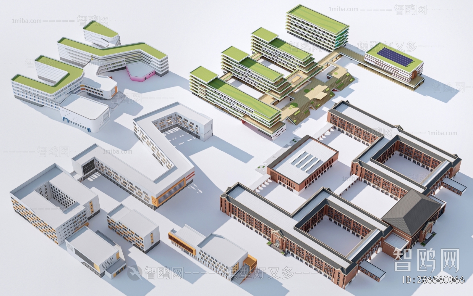 Modern School Building