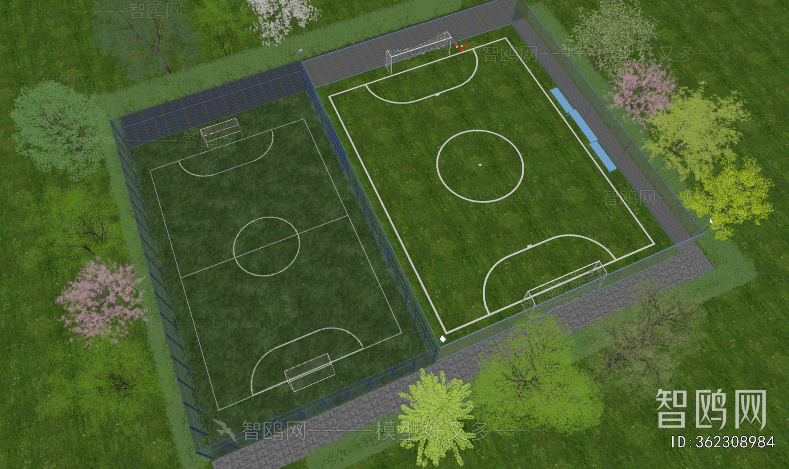 Modern Outdoor Sports Stadium