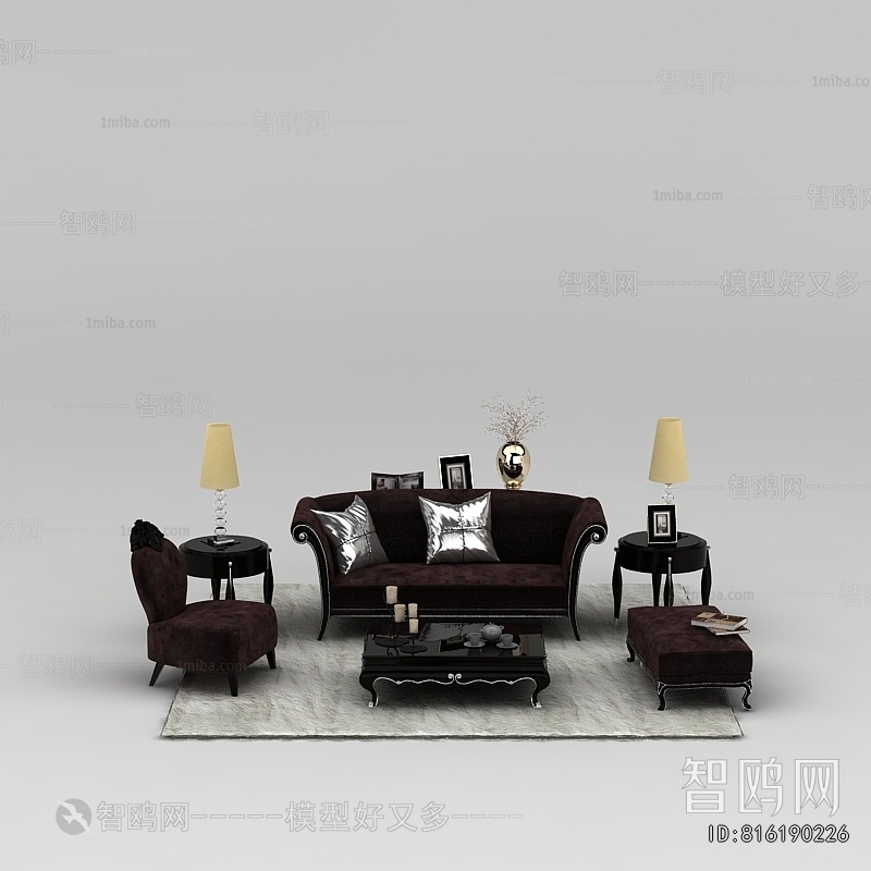 European Style Sofa Combination