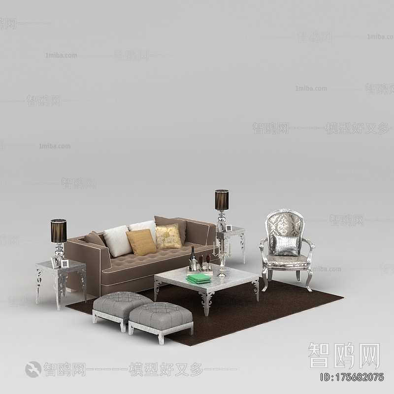 European Style Sofa Combination