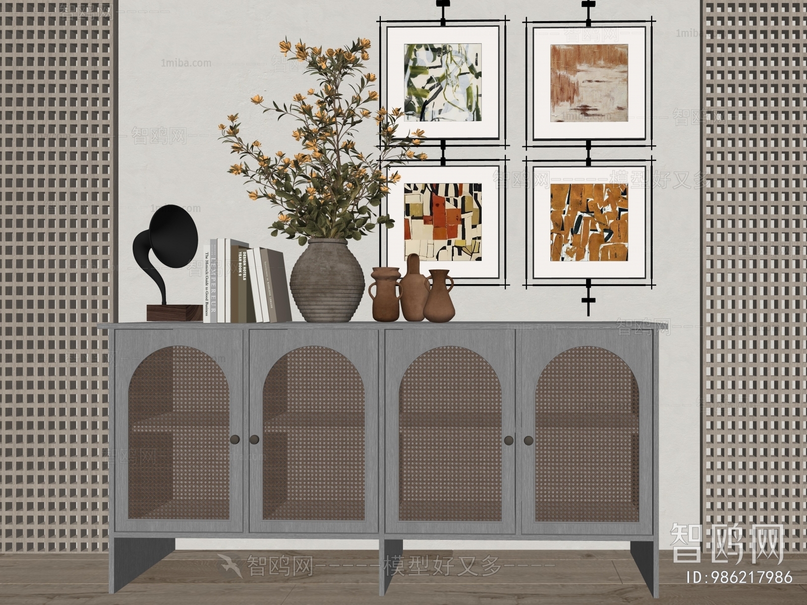 Wabi-sabi Style Decorative Set