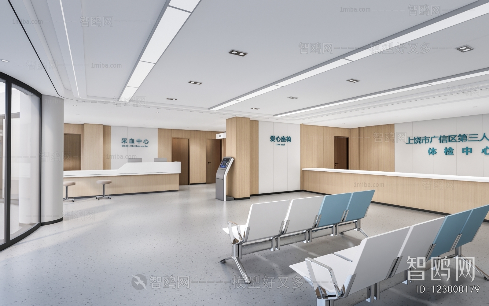 Modern Hospital Hall