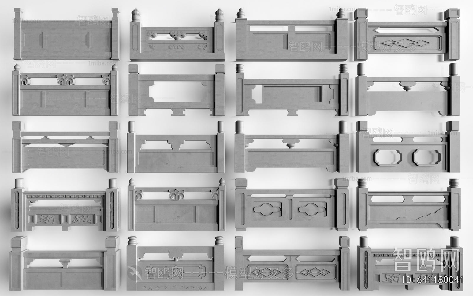 New Chinese Style Guardrail