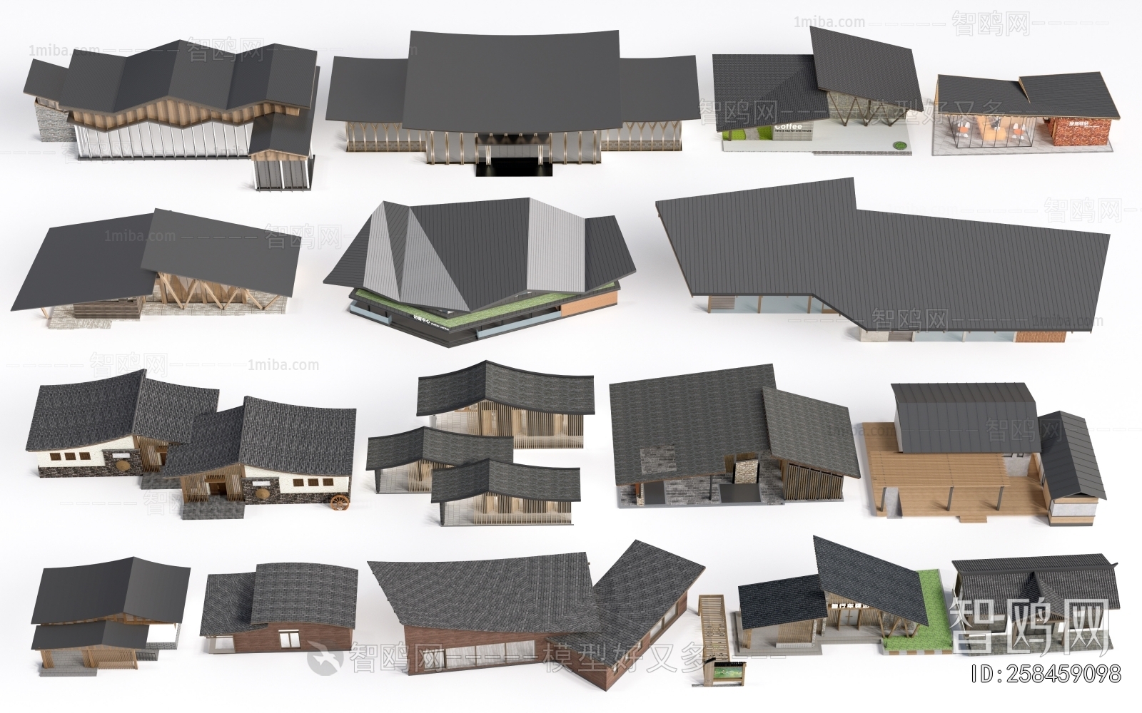 New Chinese Style Public Building