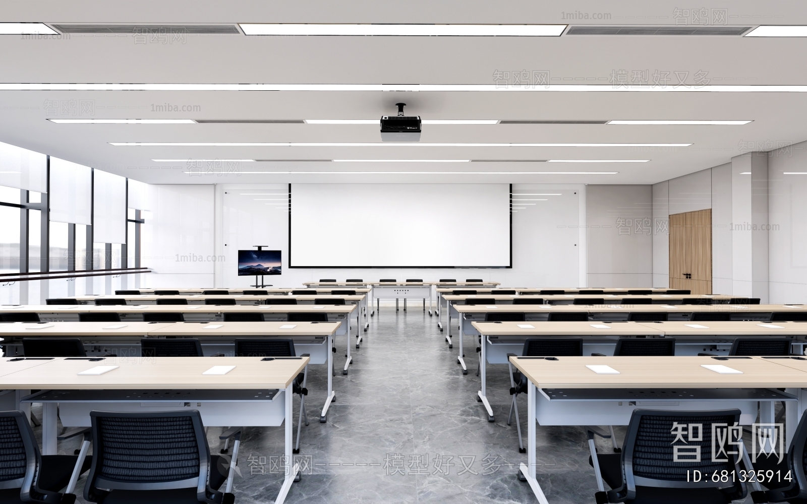 Modern School Classrooms