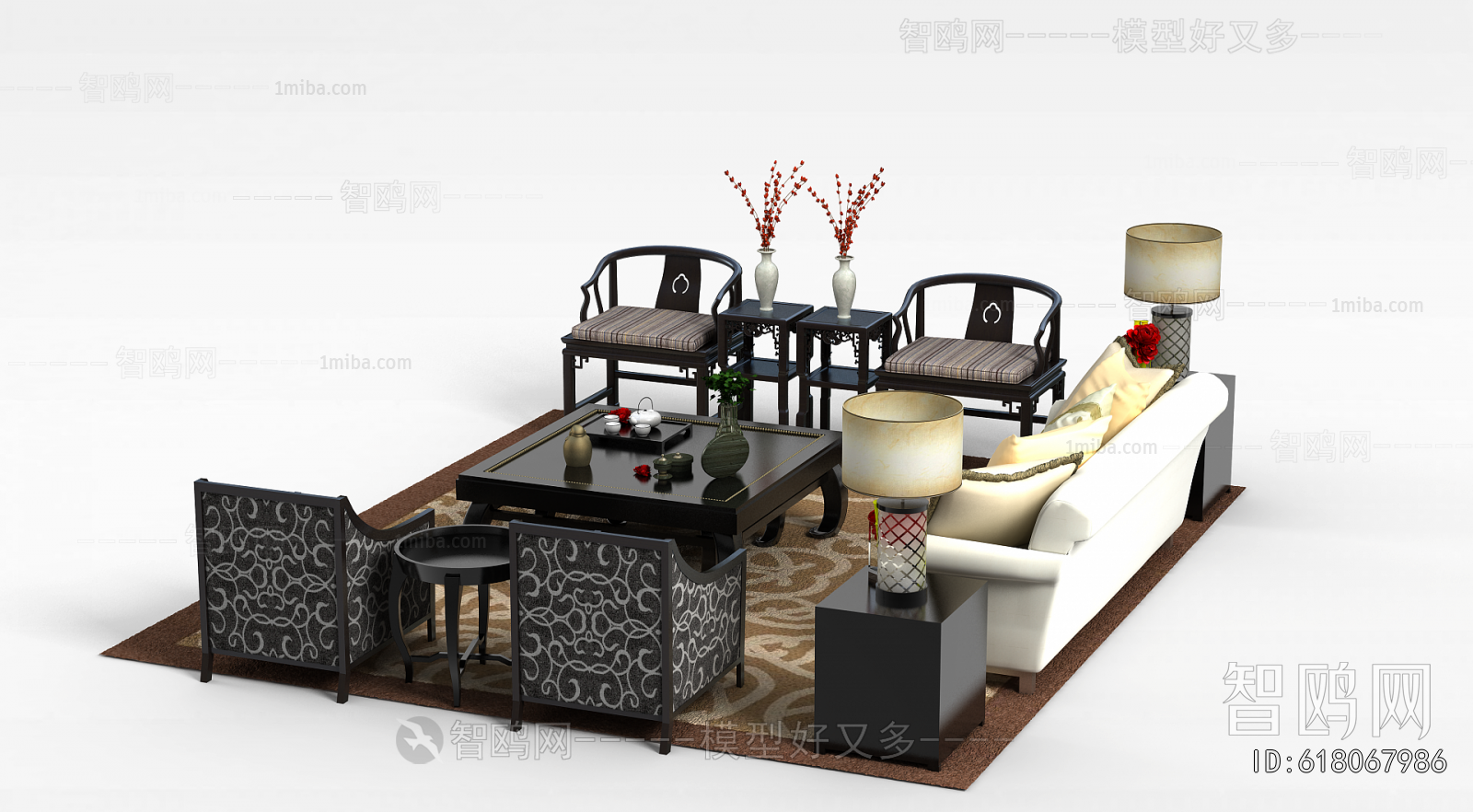 European Style Sofa Combination