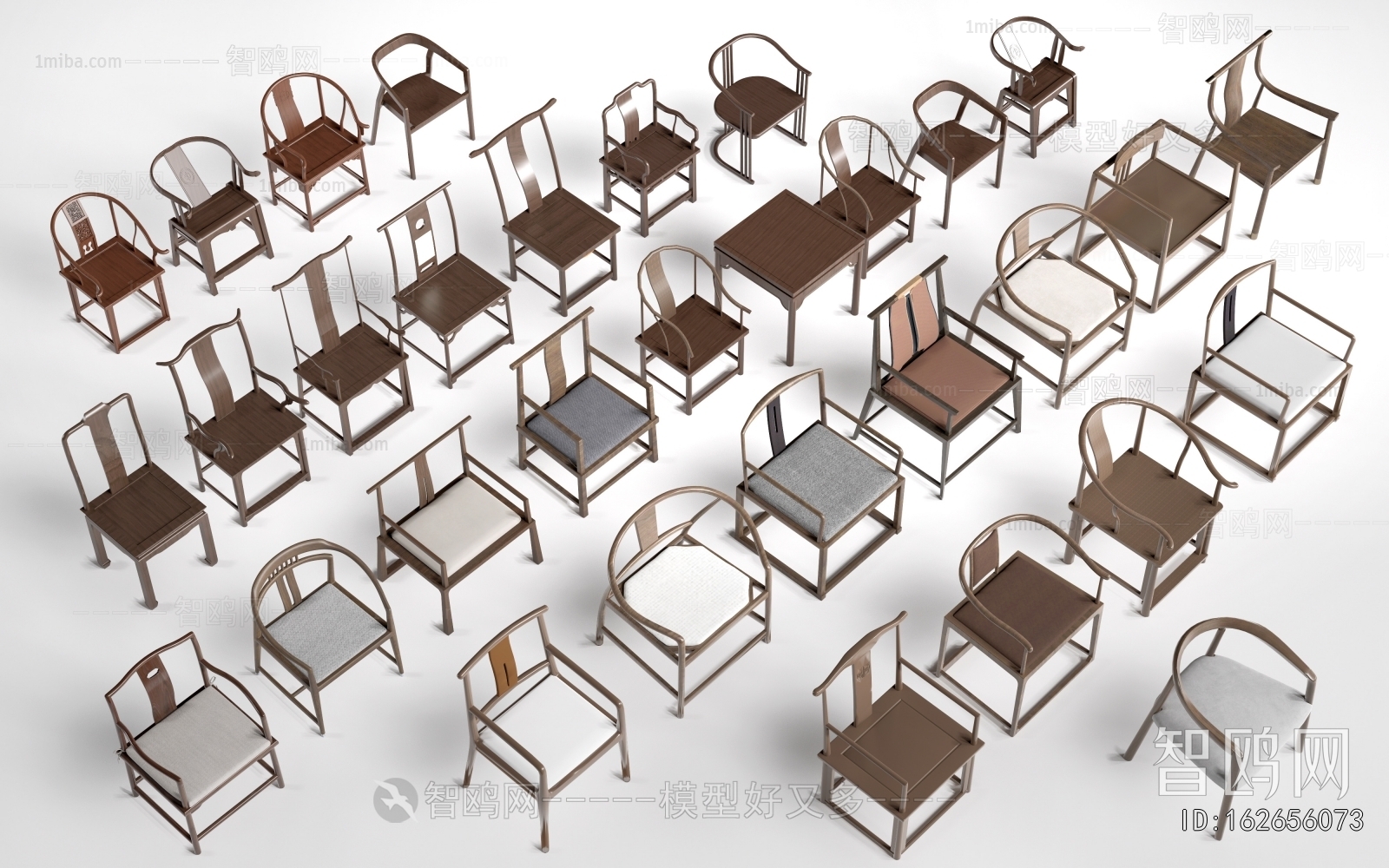 New Chinese Style Lounge Chair