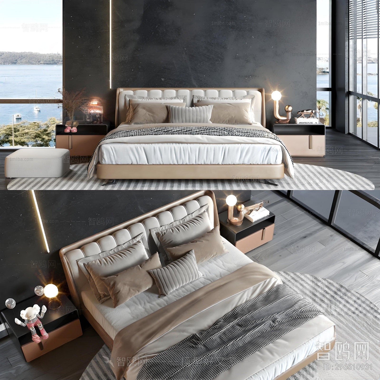 Modern Double Bed