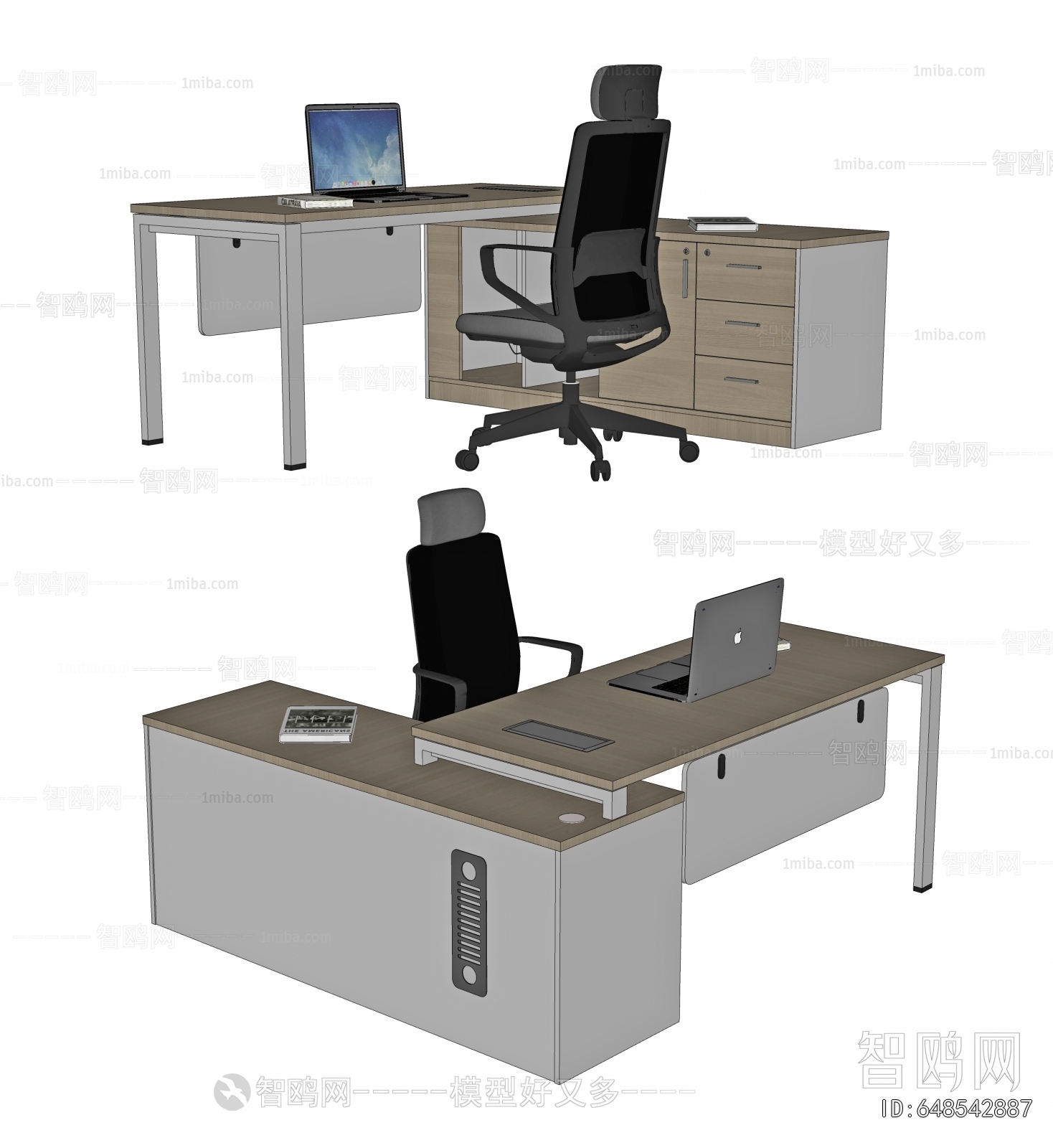 Modern Office Desk And Chair