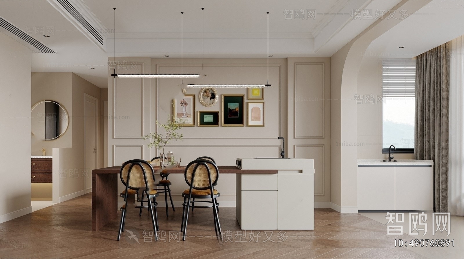 American Style A Living Room