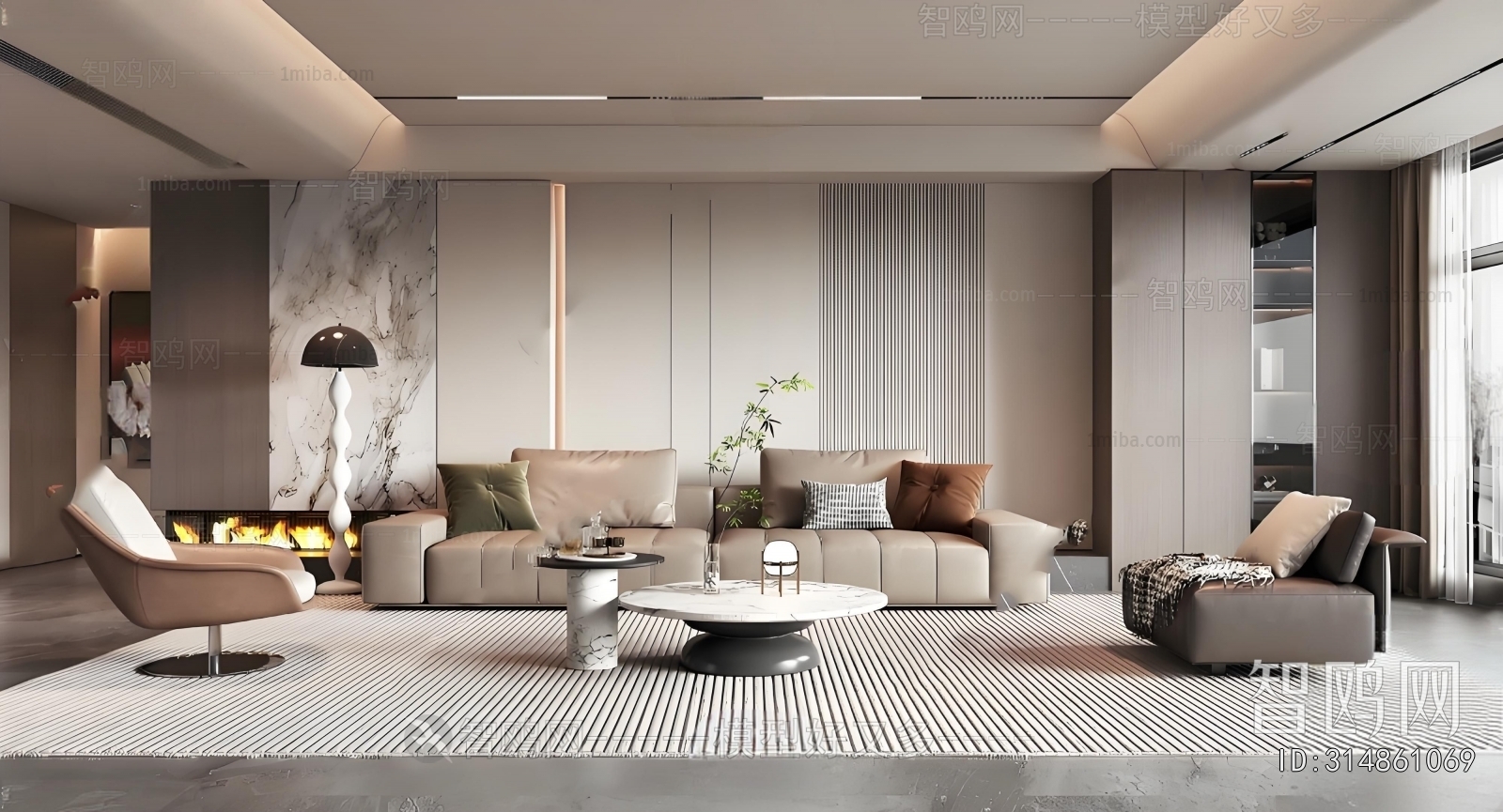 Modern A Living Room