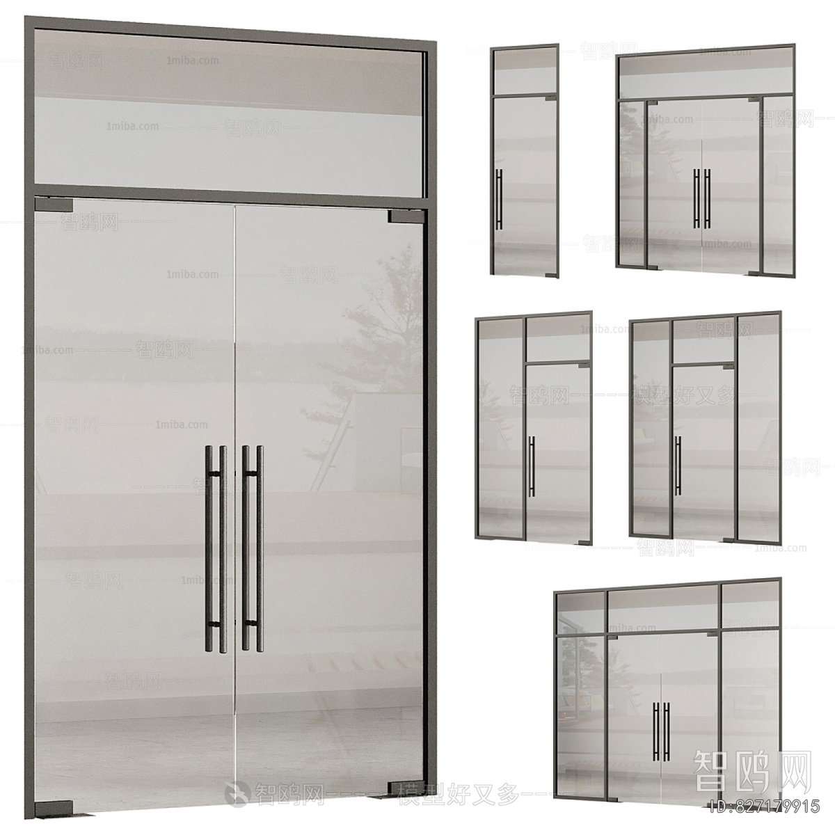 Modern Double Door