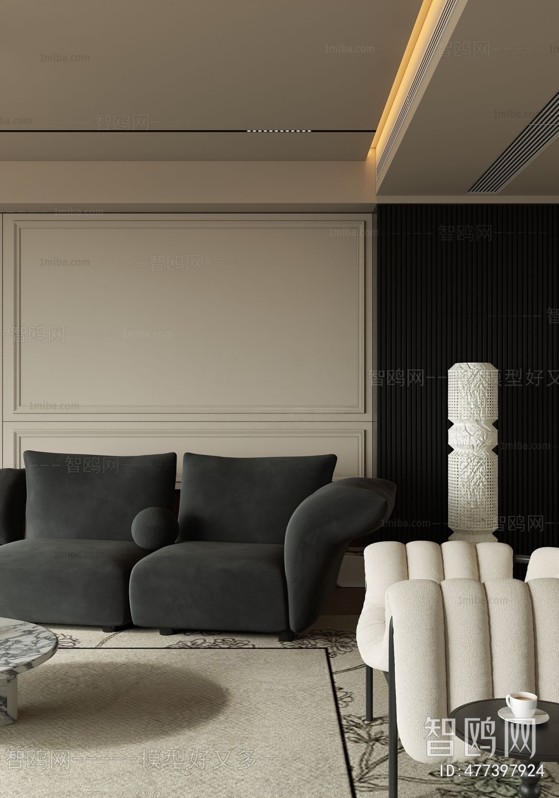 French Style A Living Room