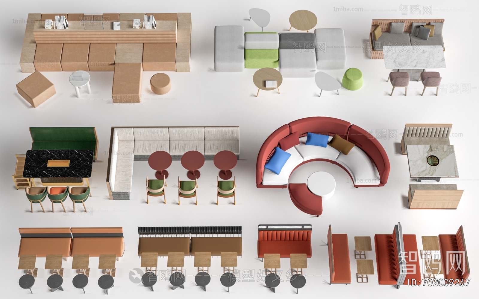 Modern Card Seat Sofa