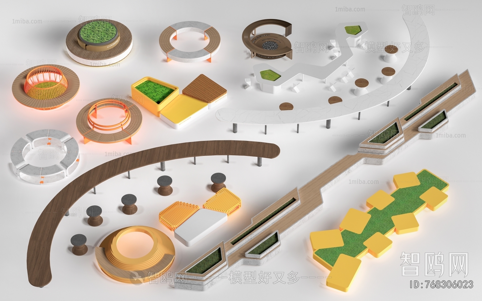 Modern Communal Chair