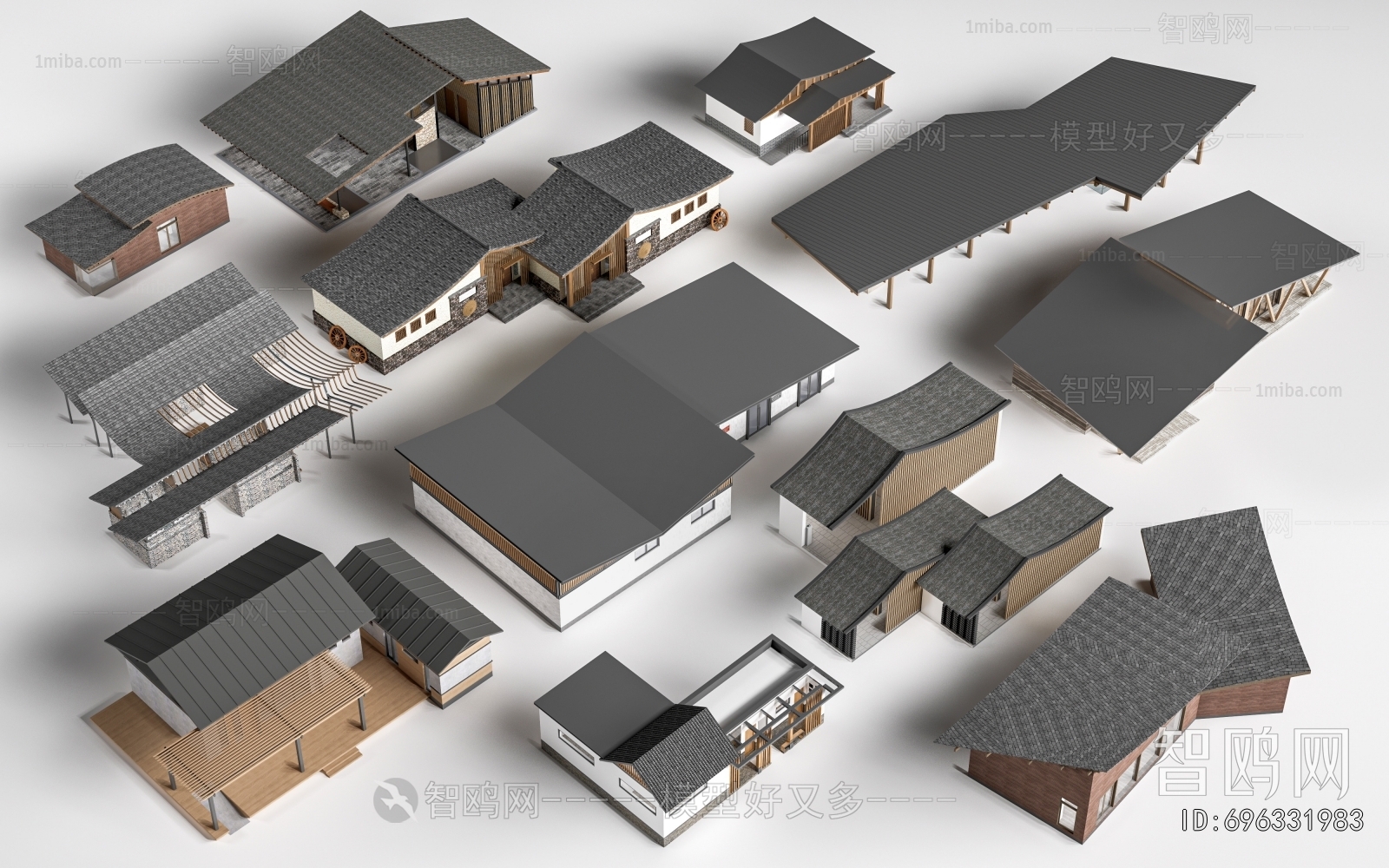 New Chinese Style Public Building