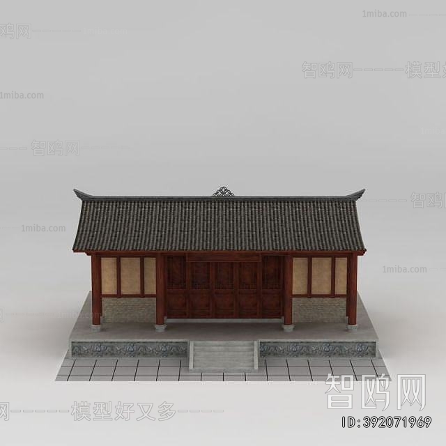 New Chinese Style Building Appearance
