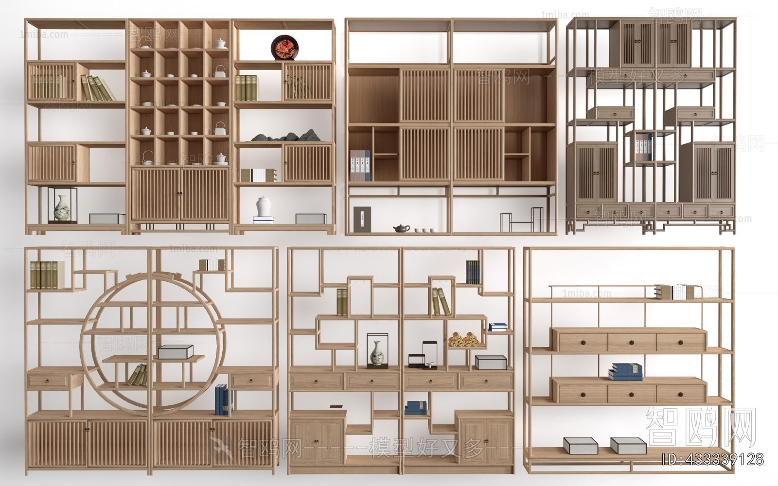 New Chinese Style Antique Rack