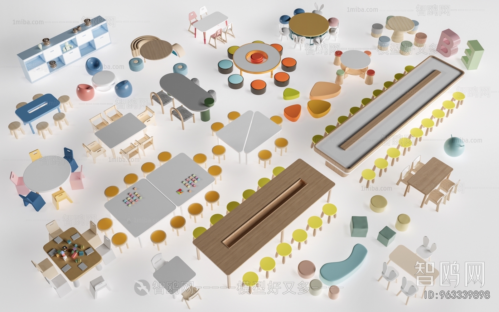 Modern Children's Table/chair