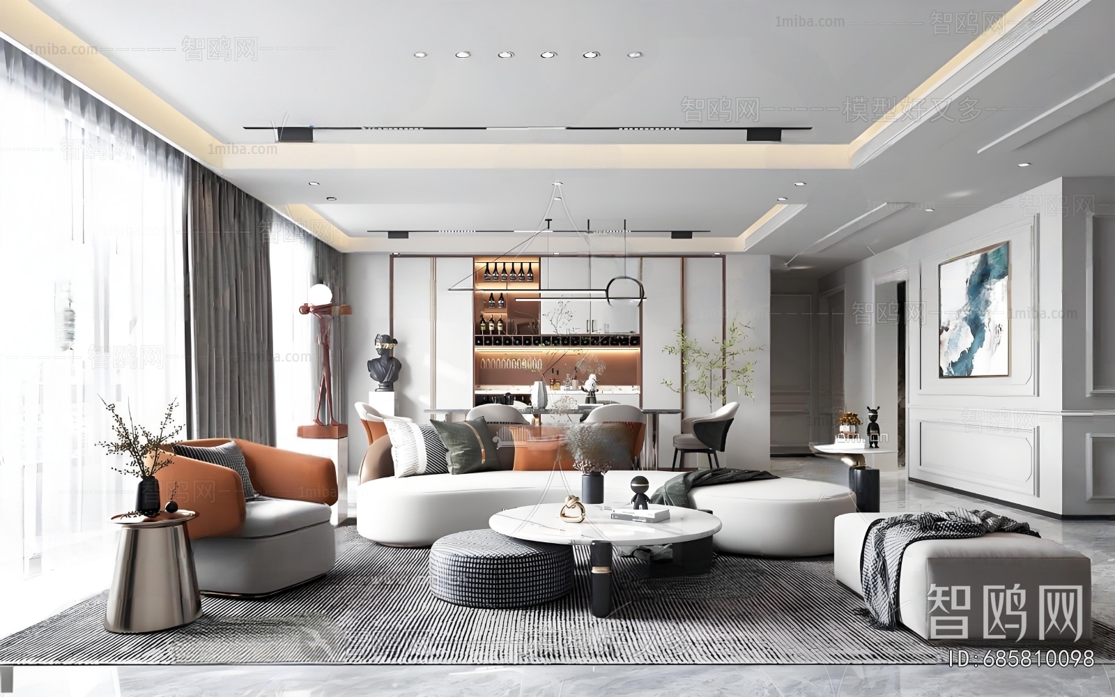 Modern A Living Room