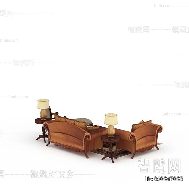 European Style Sofa Combination
