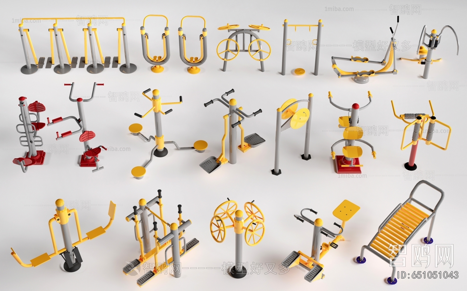 Modern Fitness Equipment