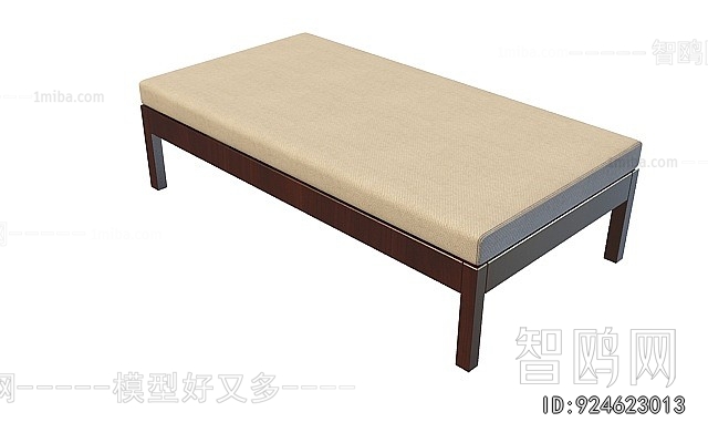 New Chinese Style Sofa Stool