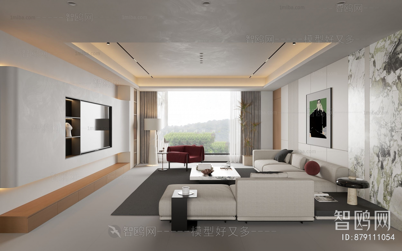Modern A Living Room