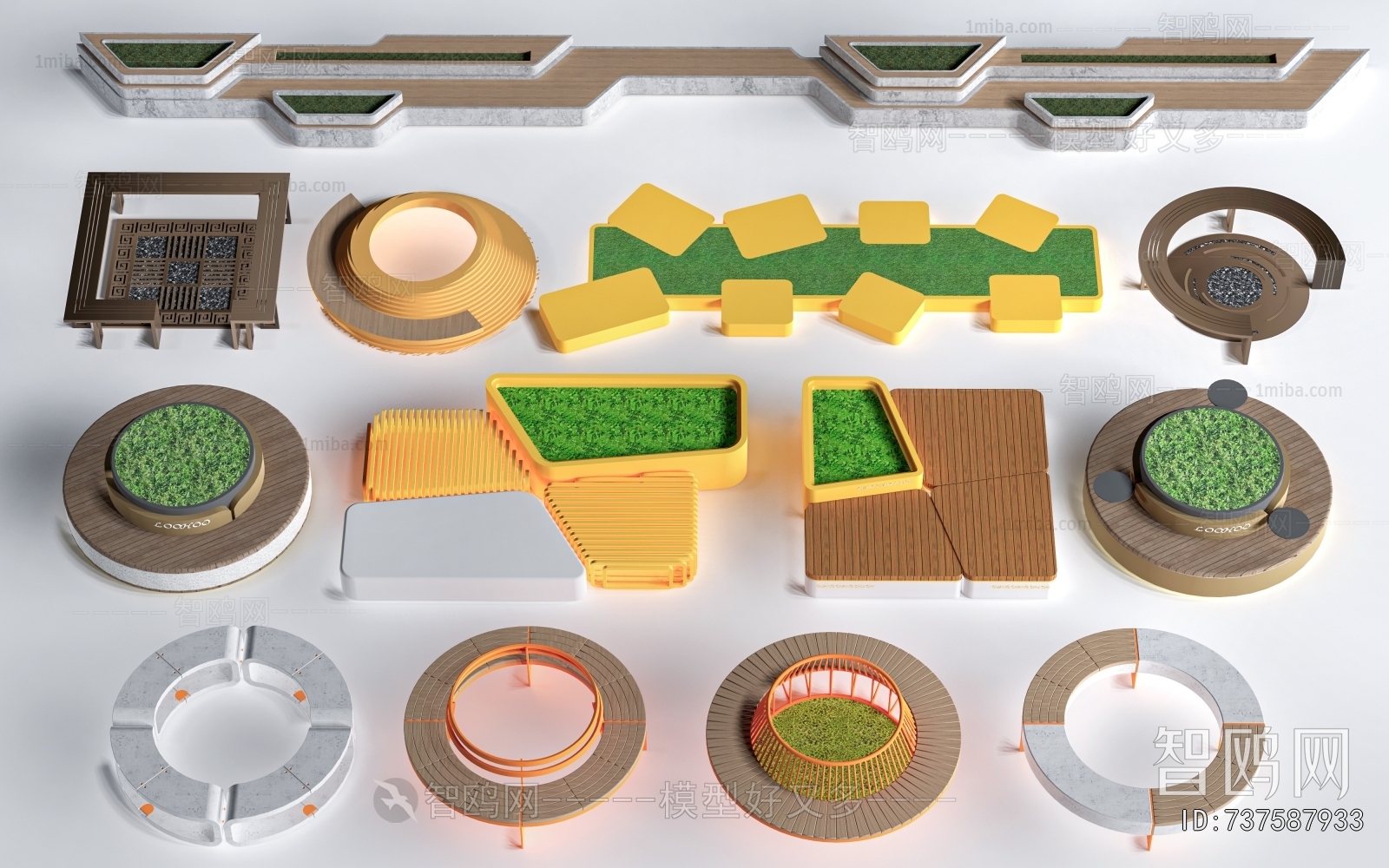 Modern Communal Chair